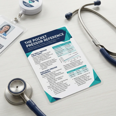 The Pressor & Inotrope Cheat Sheet